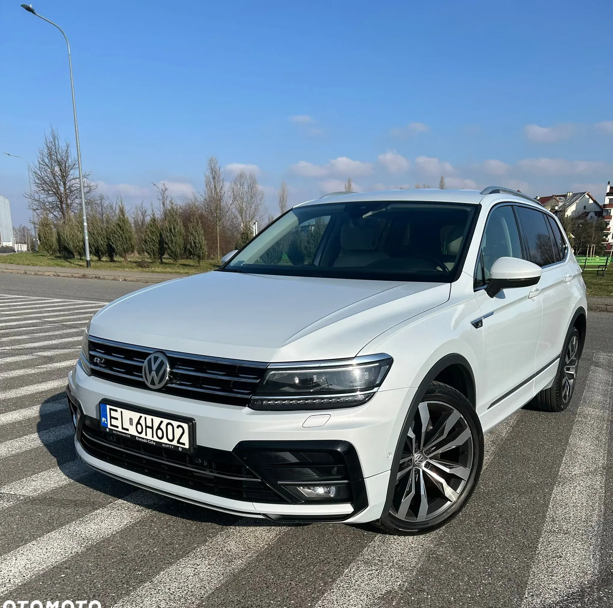 wielkopolskie Volkswagen Tiguan cena 119500 przebieg: 177730, rok produkcji 2018 z Łódź